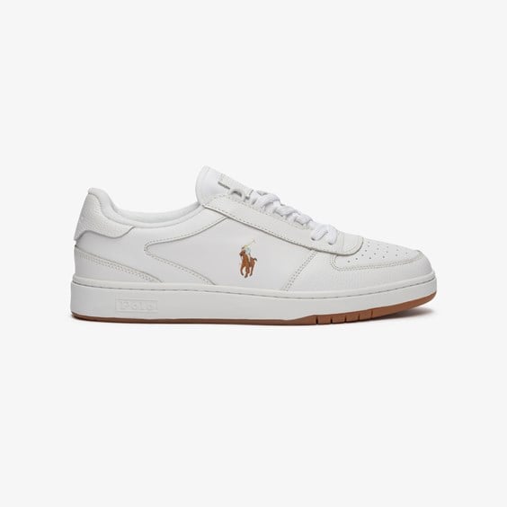 Tenisky a topánky Polo by Ralph Lauren Court Leather Biela | 809877610004, 0