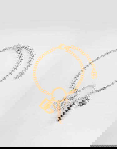 Náramok Dolce & Gabbana Dolce & Gabbana DG Logo Charm Bracelet Metalická | WBR5C1W1111ZOO00, 0