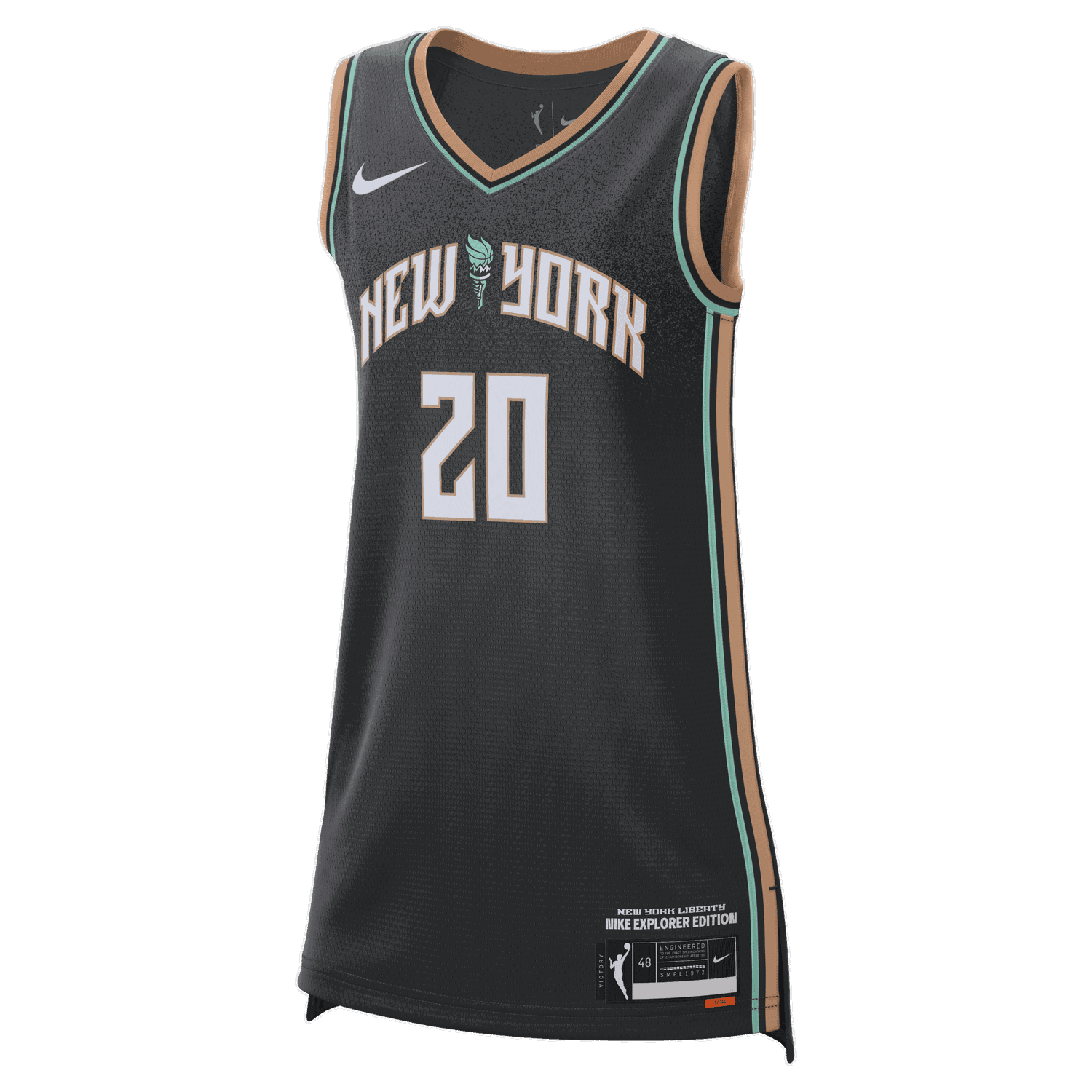 Tielko Nike Dri-FIT WNBA Victory Sabrina Ionescu Liberty Explorer Edition Čierna | DJ4573-010, 0