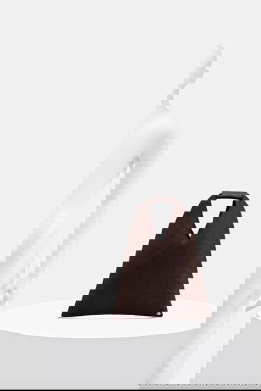 Kabelka Maison Margiela Triangle Fabric Top Handle Bag Hnedá | S54WD0043.P6414.T2625, 5