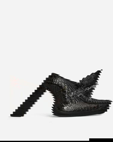 Doplnky Martine Rose Square Toe Chain Loafer Mules Čierna | 1065LE01710, 2