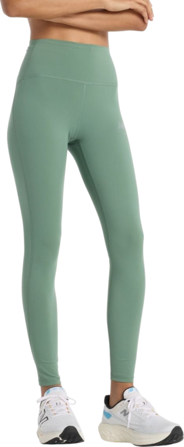 Legíny New Balance Sleek Pocket High Rise 7/8 Leggings Zelené | wp51275-dkj, 0