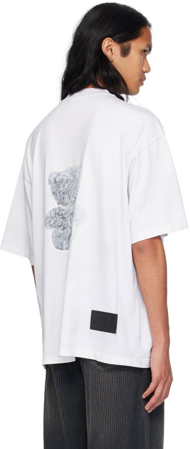 Tričko We11done We11done Necklace Teddy Graphic T-Shirt Biela | WD-TT9-20-117-U-WH, 2