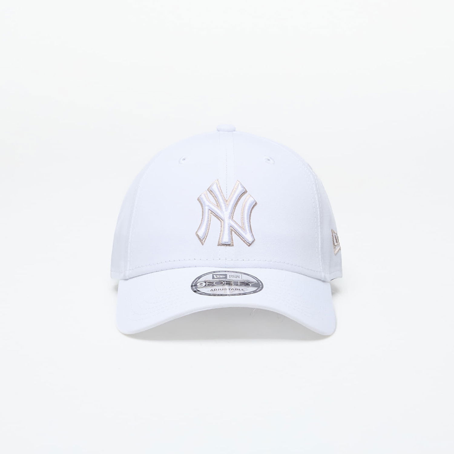 Šiltovka New Era New York Yankees 9Forty Strapback White/ Stone Biela | 60503402, 0