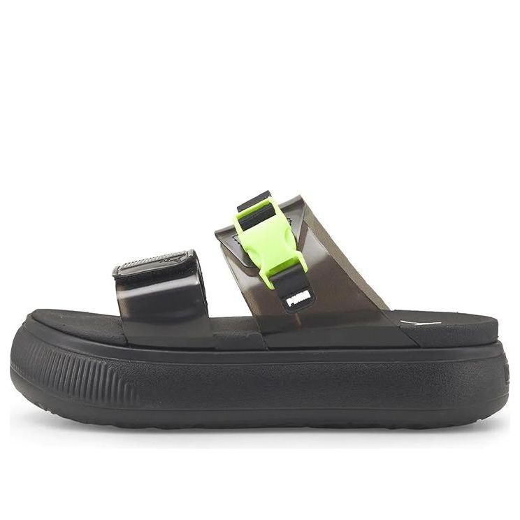 Tenisky a topánky Puma Suede Mayu Pop Sandals Čierna | 384433-01