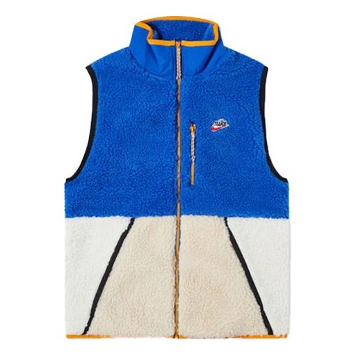 Vesta Nike Sportswear Sherpa Fleece Vest Modrá | CD3142-480