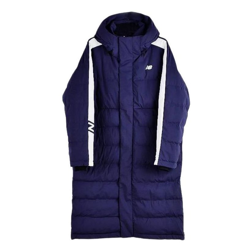 Parka New Balance Long Down Jacket Modrá | NP846051-NV, 0