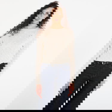 Sveter Tommy Hilfiger Soft Wool Cable C-Neck Long Sleeve Sweater Béžová | WW0WW43586 ADK, 0