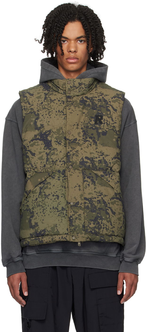 Vesta Represent Clo Camouflage Down Vest Zelené | MG1001-11, 0