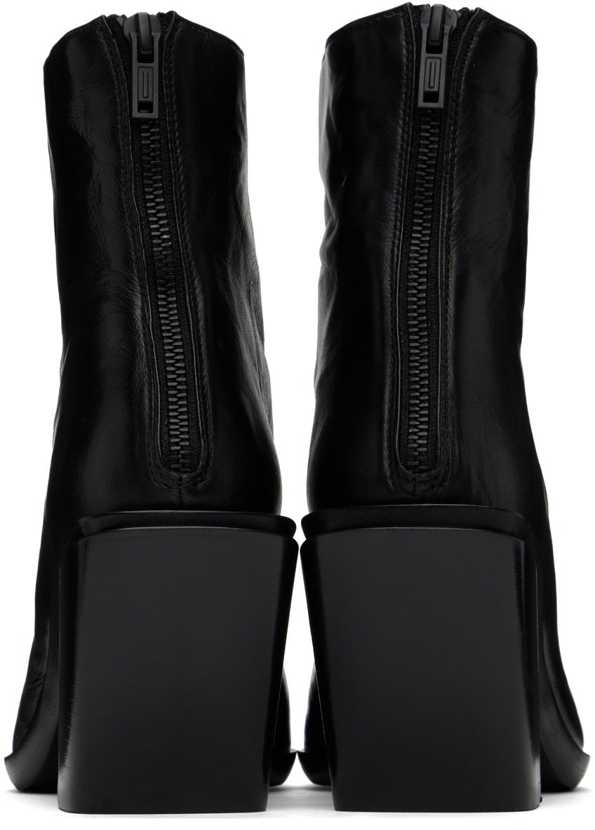 Oblečenie Ann Demeulemeester Ann Demeulemeester Florentine Leather Ankle Boots Čierna | 2301-W-F29-LT111-099, 1