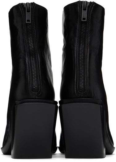 Oblečenie Ann Demeulemeester Ann Demeulemeester Florentine Leather Ankle Boots Čierna | 2301-W-F29-LT111-099, 1