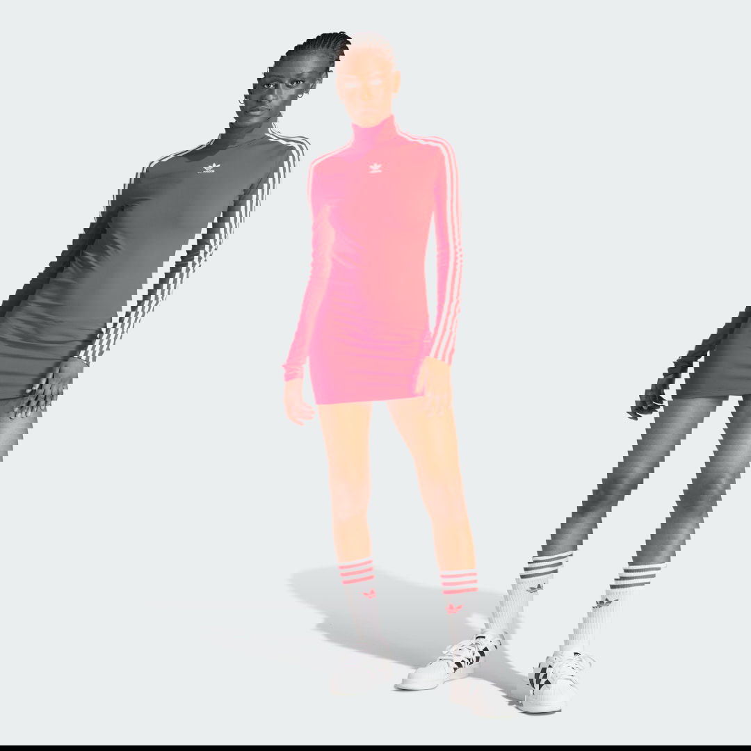 Šaty adidas Originals Adilenium Tight Cut Dress Červená | IV9332, 0