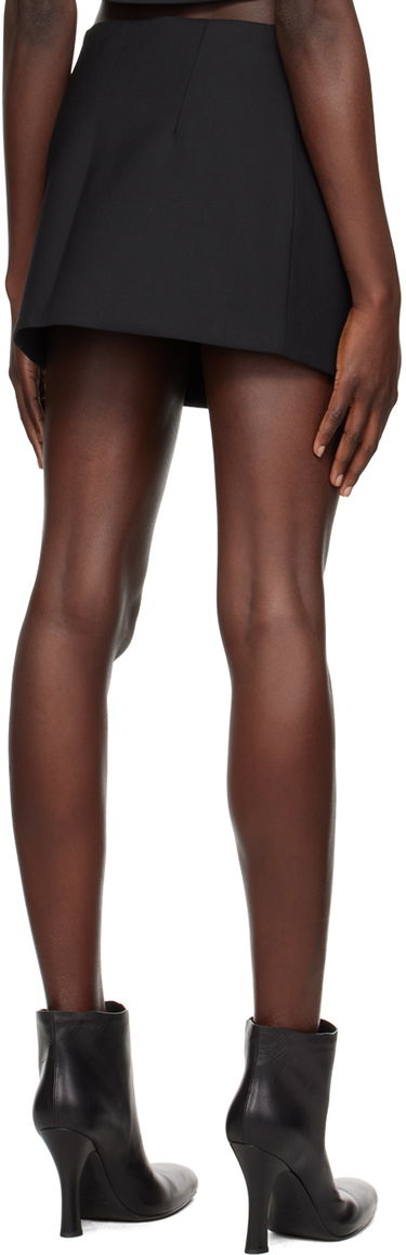 Sukňa Coperni Coperni Tailored Wrap Miniskirt Čierna | COPJ24106, 2