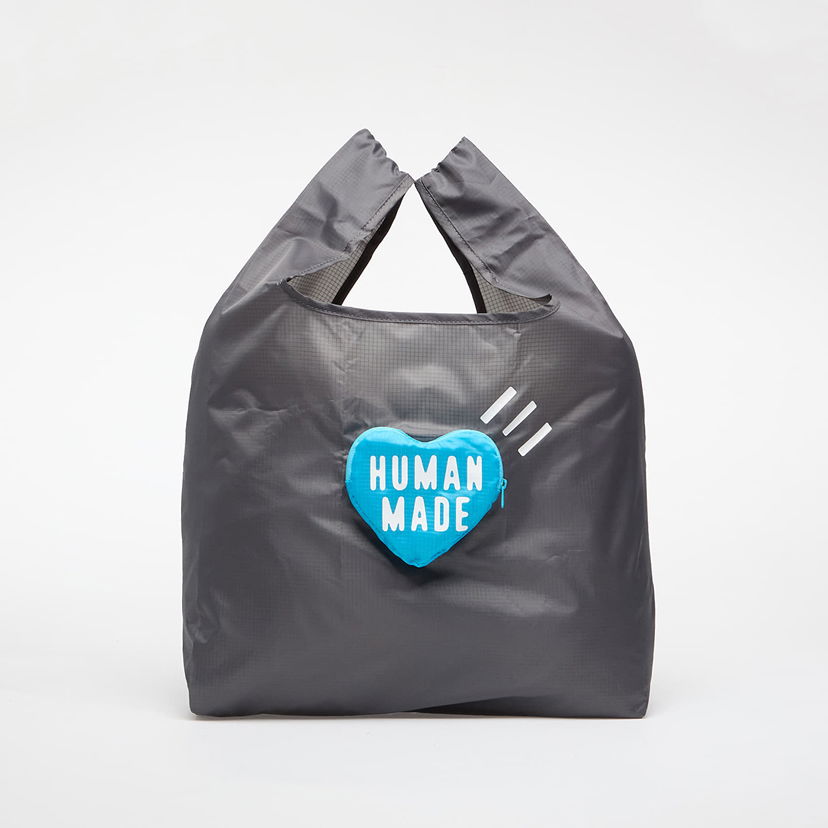 Tote bag Human Made HUMAN MADE Heart Shopping Bag Šedá | HM30GD025GY