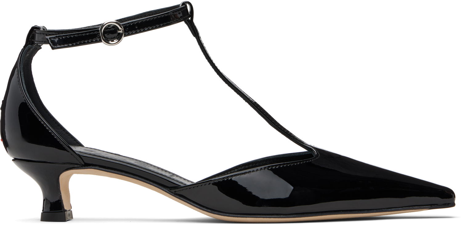 Doplnky Aeyde Aeyde Liz T-Bar Kitten Heels Čierna | A11-PU0596005001-225, 0