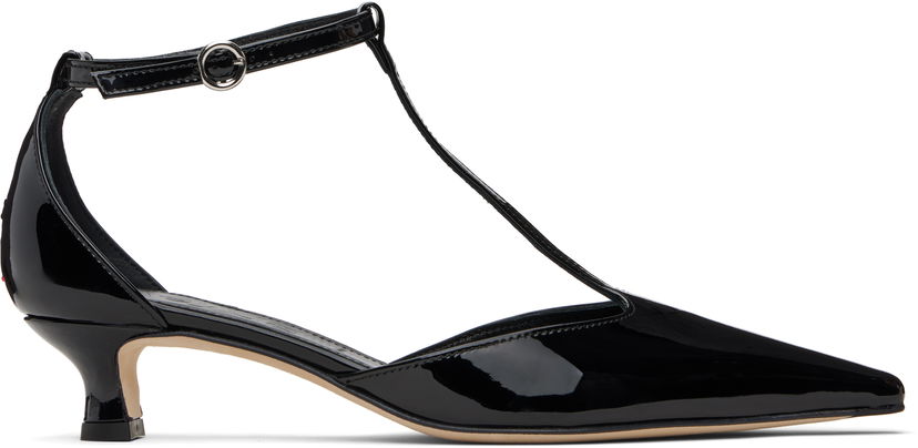 Doplnky Aeyde Aeyde Liz T-Bar Kitten Heels Čierna | A11-PU0596005001-225