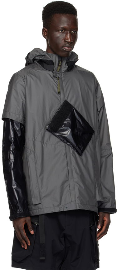Vetrovka Acronym ACRONYM J36-WS Hooded Jacket Šedá | J36-WS, 1