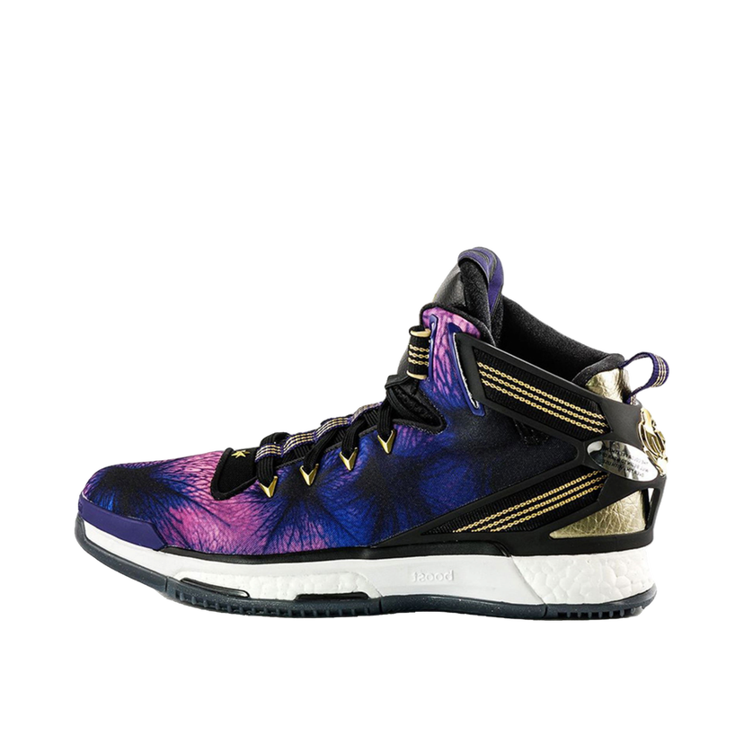 Tenisky a topánky adidas Performance D Rose 6 Boost Purple Gold Čierna | F37138