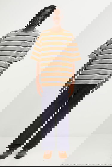 Tričko Carhartt WIP S/S Holm Striped Relaxed Fit T-Shirt Béžová | I035302.37AXX, 4