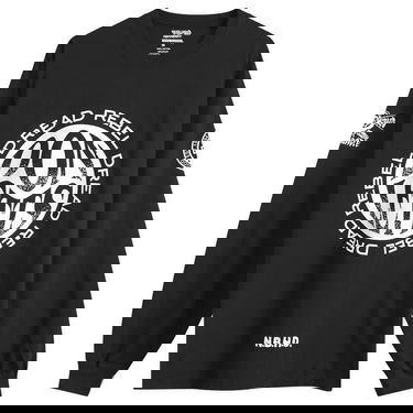 Tričko Neighborhood Rebel Dread Hardware Long Sleeve Graphic T-Shirt Čierna | 242PCRDN-LT01S-BLK, 0