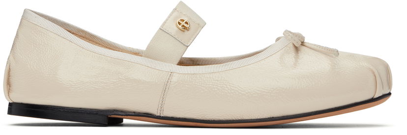 Oblečenie Anine Bing ANINE BING Jolie Ballerina Flats Biela | A-14-11216-IVY17