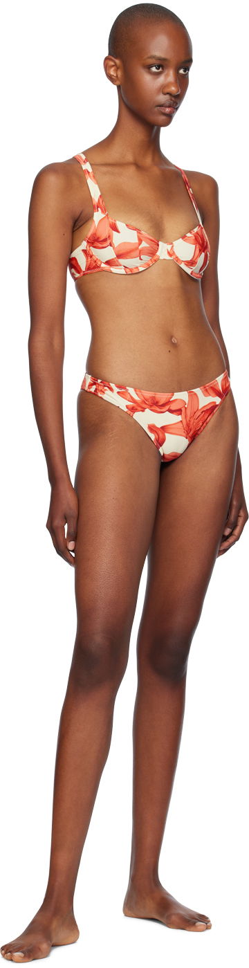 Plavky Miaou Miaou Luz Bikini Bottom Oranžová | 2034MSWOAL, 3
