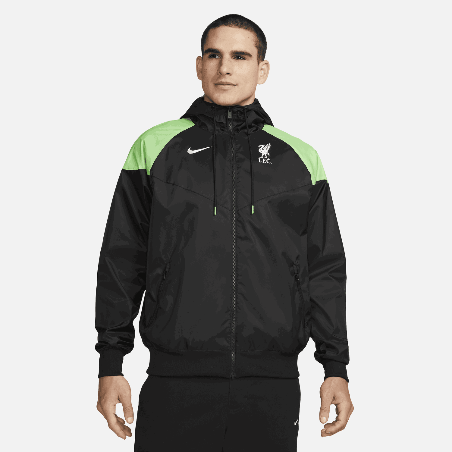Bunda Nike Liverpool FC Sport Essentials Windrunner Jacket Čierna | FD8374-010, 0