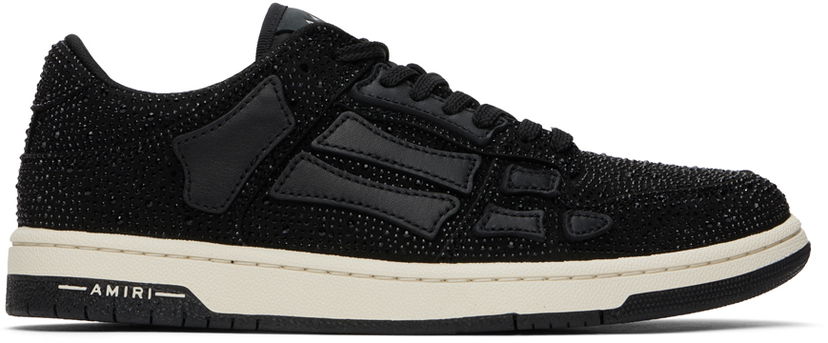 Oblečenie AMIRI AMIRI Crystal Skel Low Top Čierna | AMFOSR1035