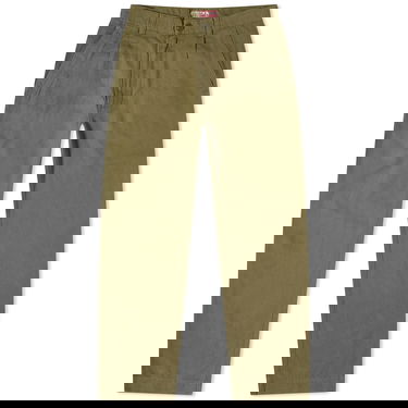 Nohavice Maharishi Hemp Twill US Chino Zelené | 4604-OLV, 0