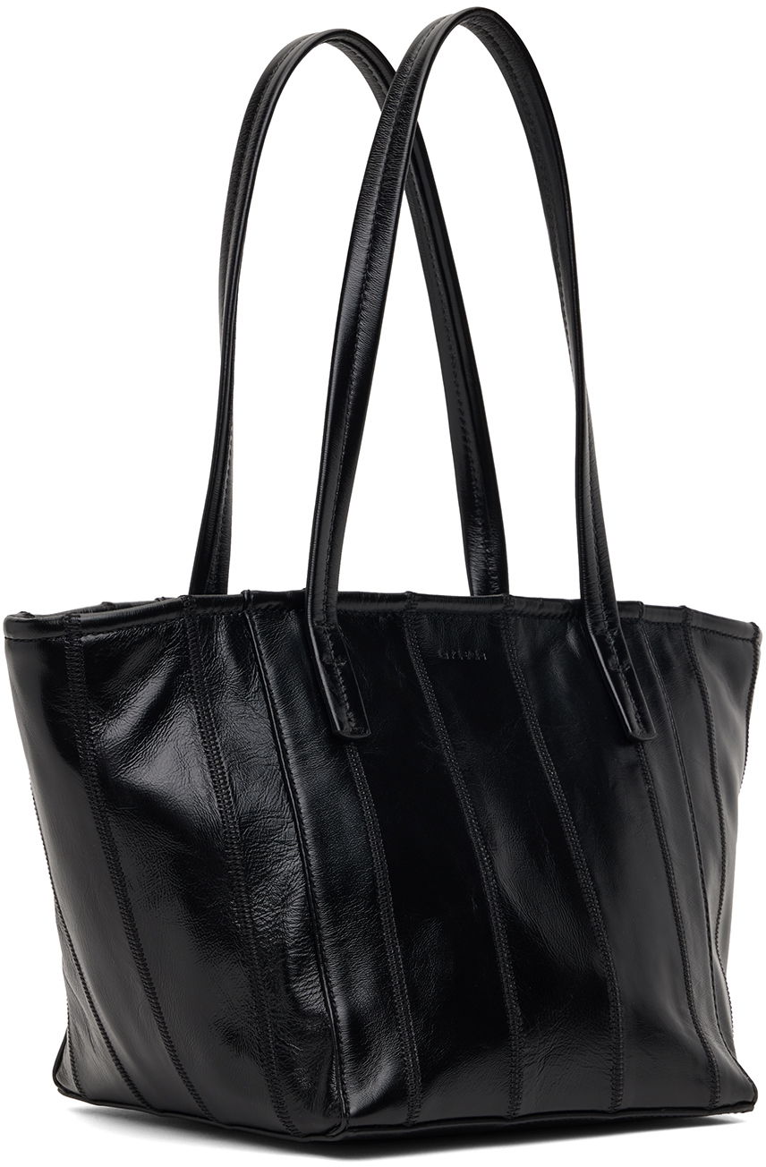 Patchwork Bar Leather Tote