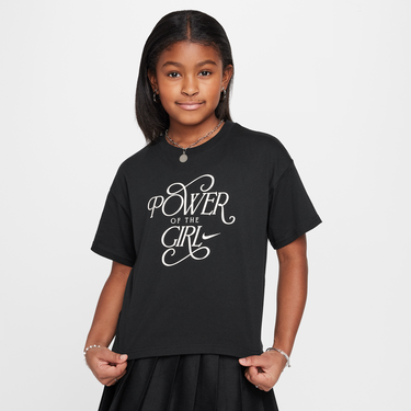 Tričko Nike Nike Sportswear Older Kids' T-Shirt Čierna | HM6305-010, 1