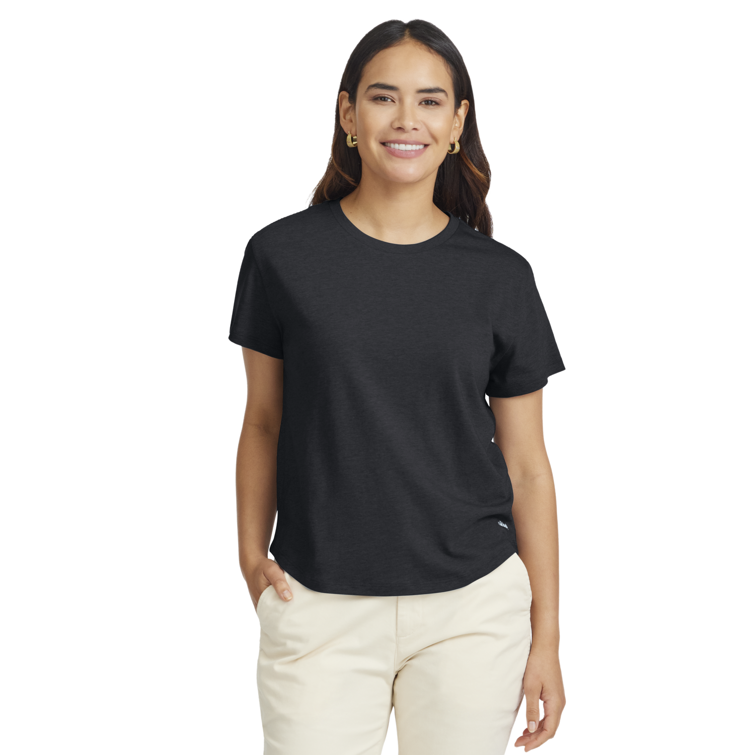 Tričko Allbirds Soft Merino T-Shirt, Size XS Čierna | A11502W, 0