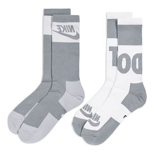 Ponožky Nike Nike Logo Alphabet Jacquard Sports Socks Šedá | SX5770-938