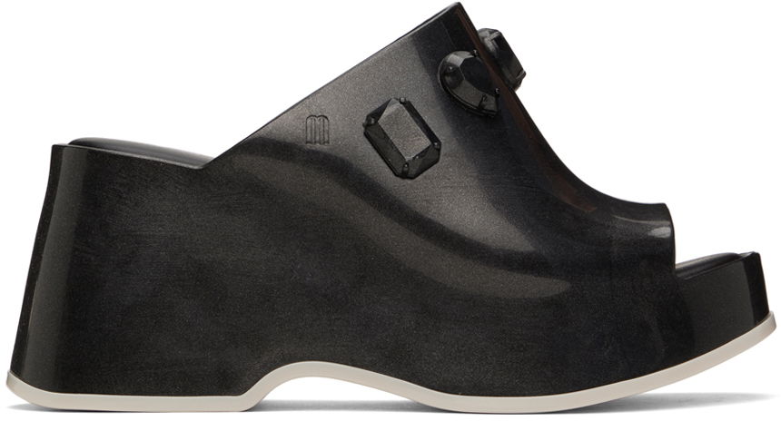Oblečenie UNDERCOVER UNDERCOVER Melissa Edition Patty Stones Mules Čierna | 35846, 0