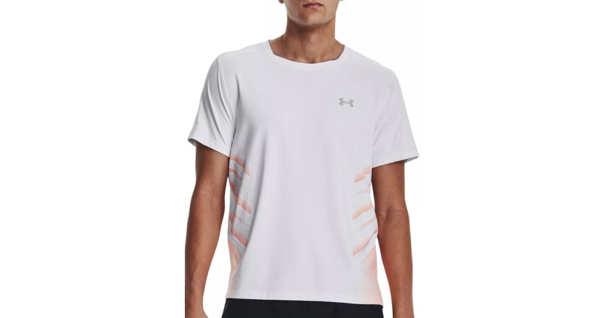Tričko Under Armour Tee Iso-Chill Laser Heat SS Biela | 1376518-100, 1