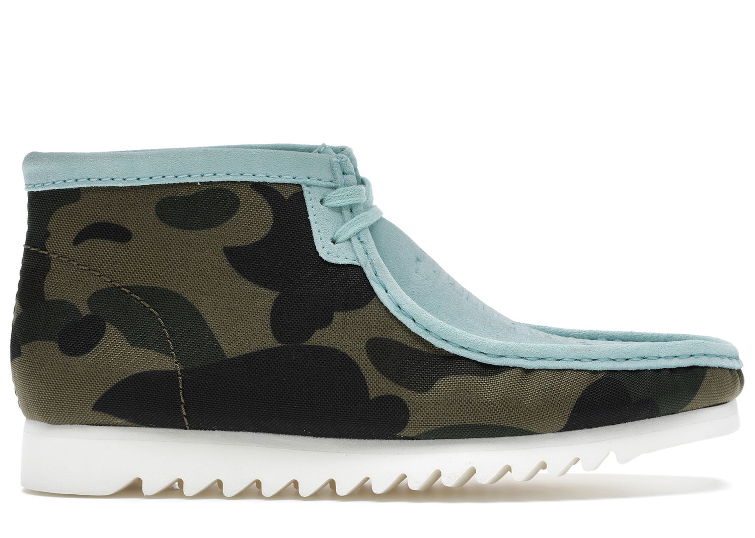 Tenisky a topánky Clarks BAPE x Wallabee Light Blue Combi Rôznofarebný | 26149862, 0