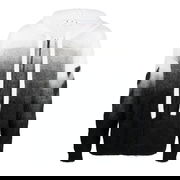 Drawstring Knit Zipper Jacket