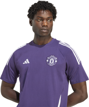 Tričko adidas Originals Manchester United FC T-Shirt Fialová | jp3097, 3