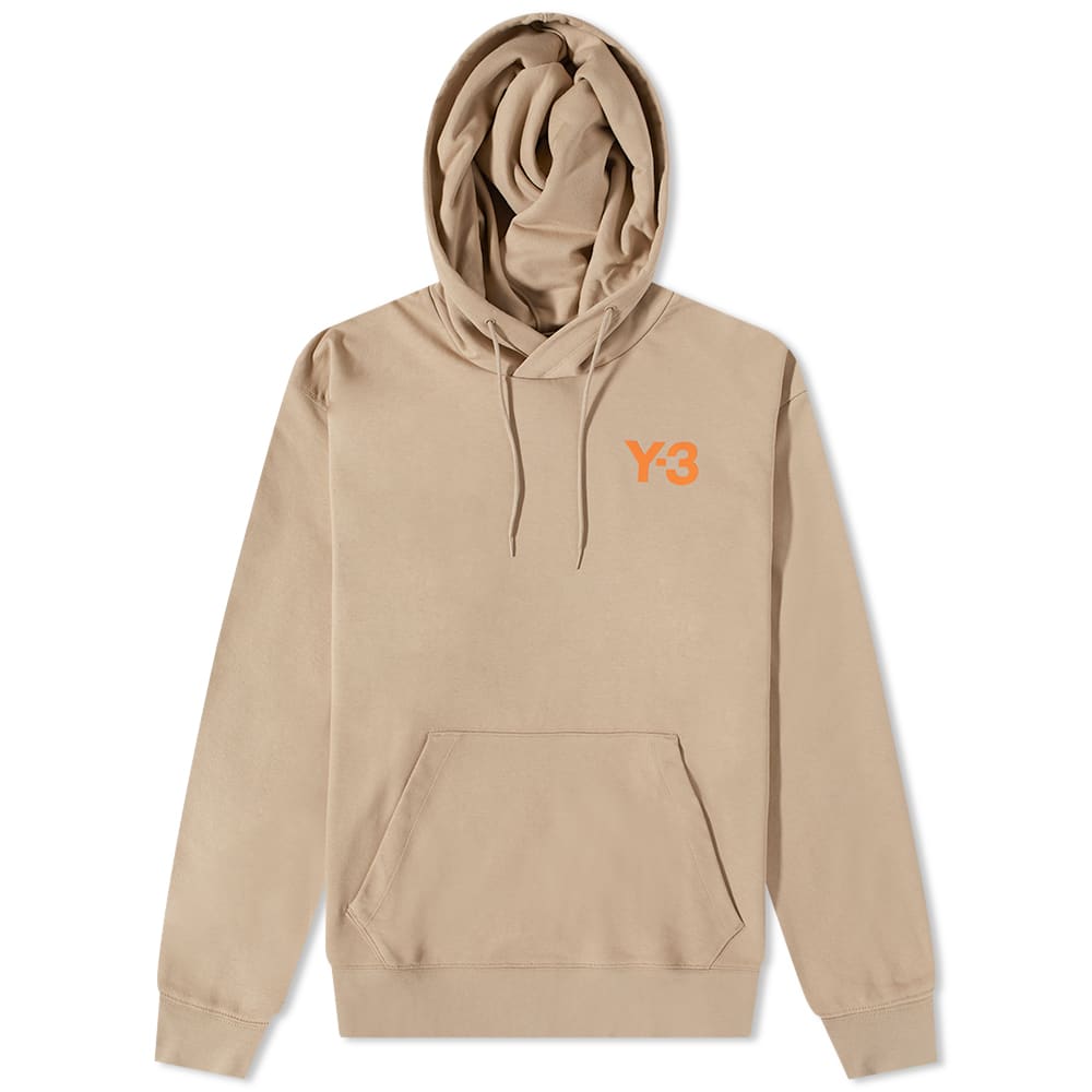 Mikina Y-3 Classic Chest Logo Hoody Hnedá | HT4499, 0
