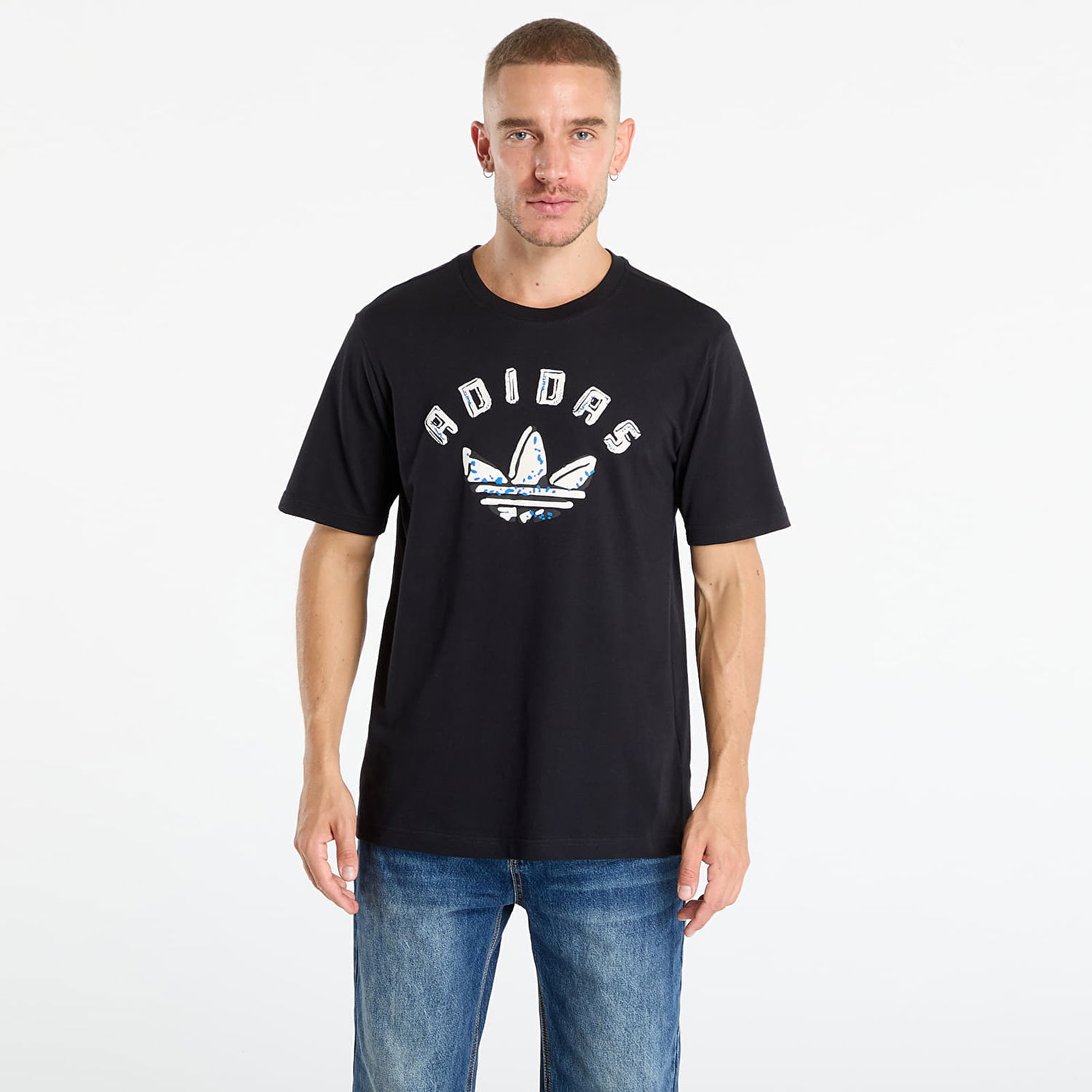 Tričko adidas Originals adidas Graphic Tee Čierna | JX3090, 0
