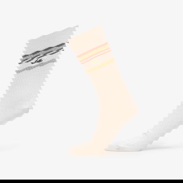 Ponožky Lacoste Lacoste Striped Ribbed Socks Béžová | RA5988 7PT, 3