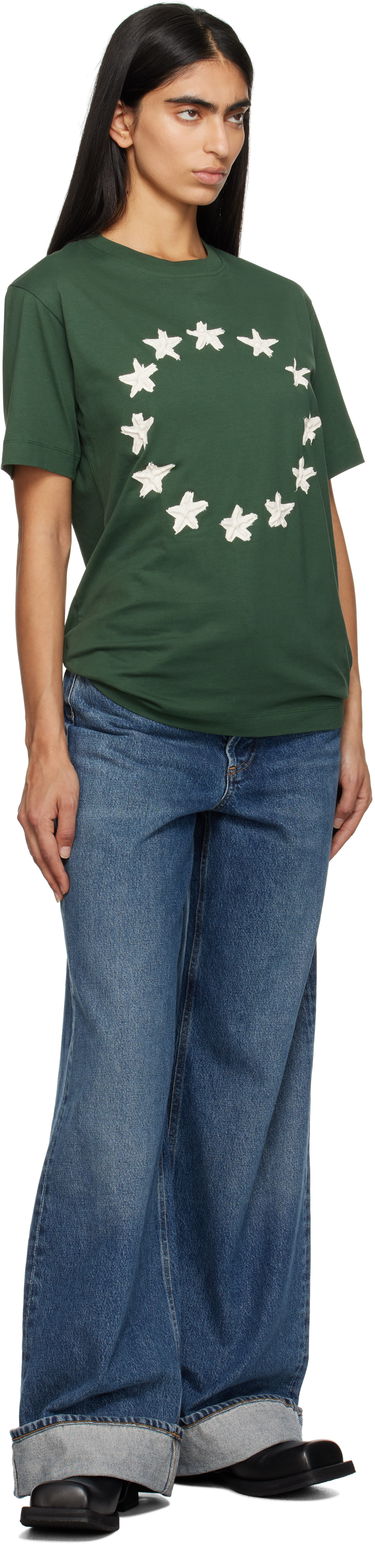 Tričko Études Stars Regular T-Shirt Zelené | H24MMTSH112-34, 3