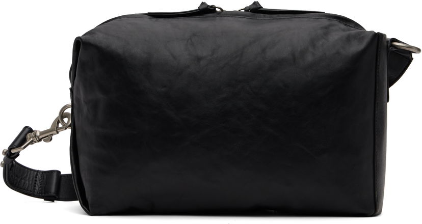 Taška cez rameno Dries Van Noten Dries Van Noten Leather Crossbody Bag Čierna | 252-021519-195