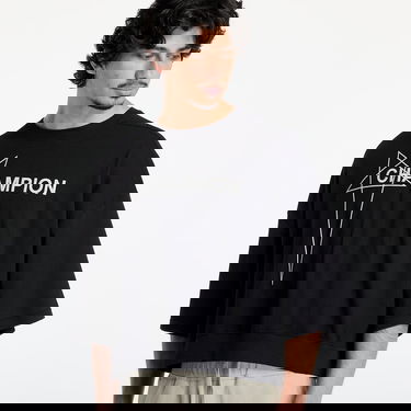 Mikina Rick Owens Rick Owens DRKSHDW x Champion Tommy Cropped T-Shirt Čierna | CM01E1677 CHJG 09, 1