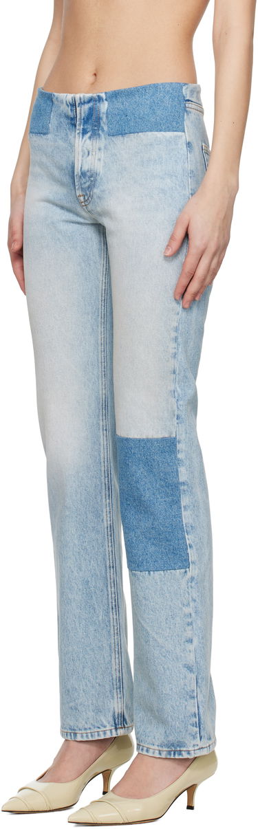 Džínsy Maison Margiela MM6 Maison Margiela Patchwork Jeans Modrá | S62LB0187 M30018, 3