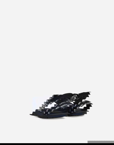 Tenisky a topánky Dolce & Gabbana Dolce & Gabbana Printed Calfskin Sandals For First Steps (19-26) Modrá | DL0078AX182HBXCW, 1