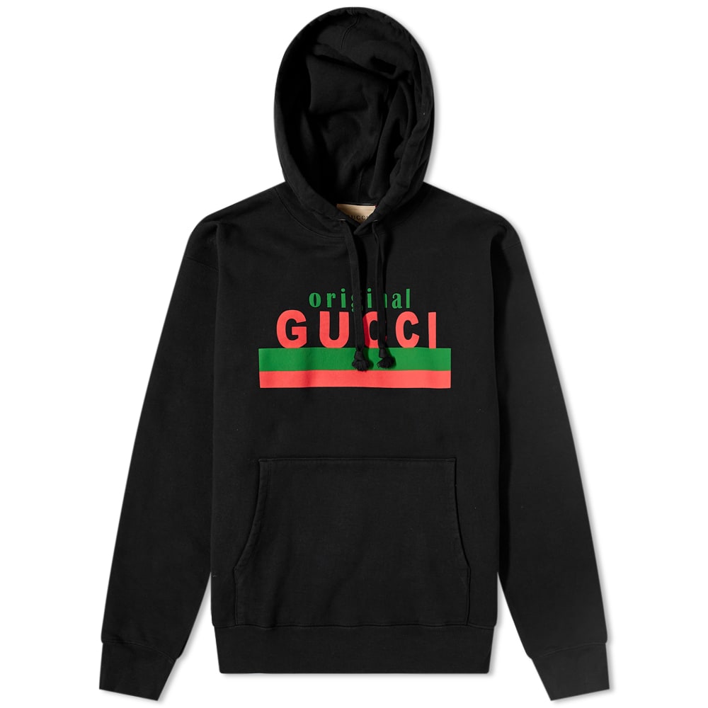 Mikina Gucci Original Popover Hoody Čierna | 626989-XJCOR-1082, 0
