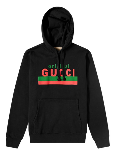 Mikina Gucci Original Popover Hoody Čierna | 626989-XJCOR-1082