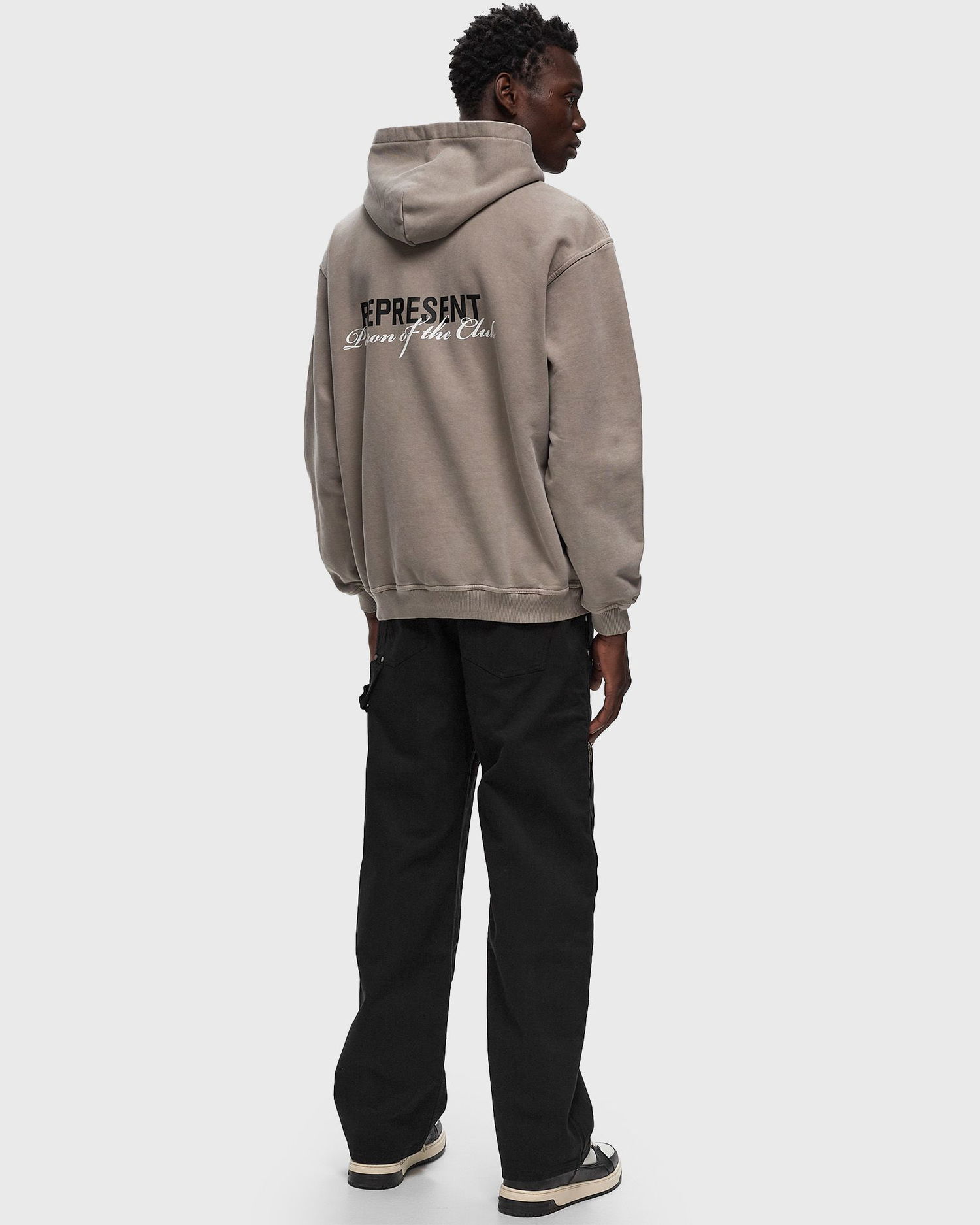 Mikina Represent Clo Represent PATRON OF THE CLUB HOODIE Hnedá | MLM4270-505, 1