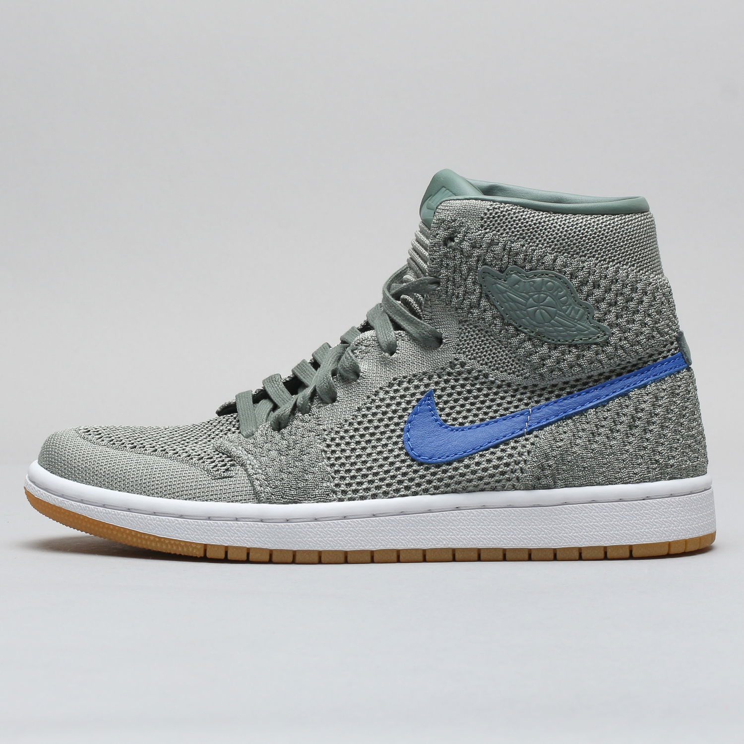Tenisky a topánky Jordan Air Jordan 1 Retro High Flyknit "Clay Green" GS Zelené | 919702-333, 0